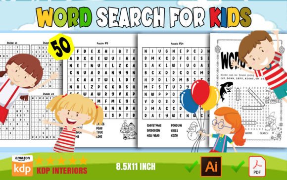 2024 Word Search for Kids: A KDP Creator's Guide