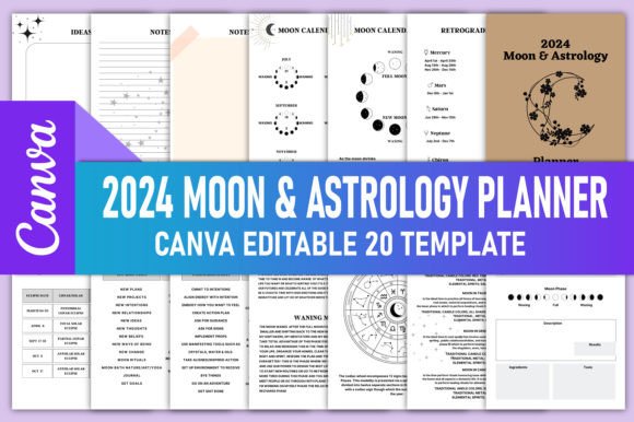 Elevate Your Craft: The Practical Power of an Editable Moon Astrology Planner