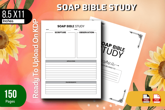 Elevating Spiritual Practice: The Role of Professional SOAP Bible Study KDP Interiors