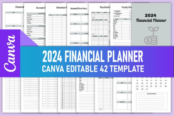 Evaluating the Editable 2024 Financial Planner CanvaKDP: A Tool for Custom Financial Management