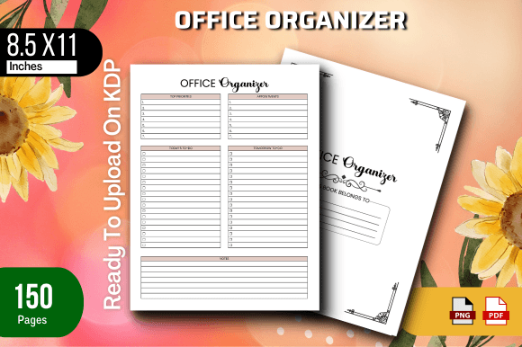 Office Organizer KDP Interiors: The Ready-to-Publish Solution for Self-Publishing Authors
