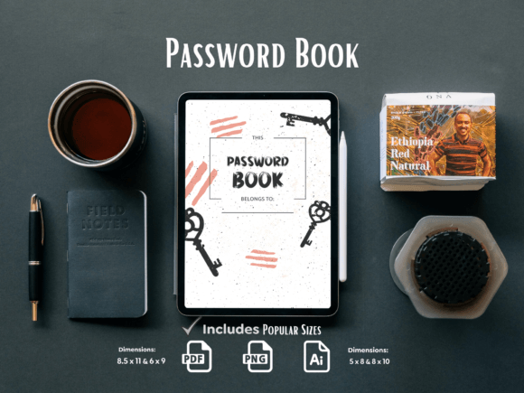 Password Book Abstract KDP Interiors: A Strategic Asset for Publishing Professionals