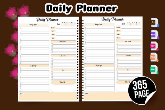 The 365 Page Daily Planner KDP Interior: A Complete, Editable Framework for Your Publishing Workflow