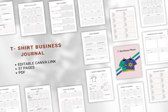 The T-Shirt Business Planner: A Structured Framework for Launching and Scaling