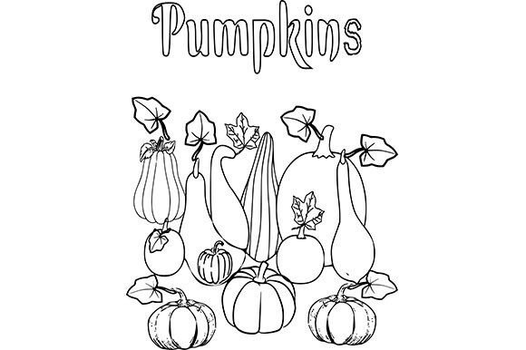 Unlock Creative Potential with Pumpkin Coloring Page 1