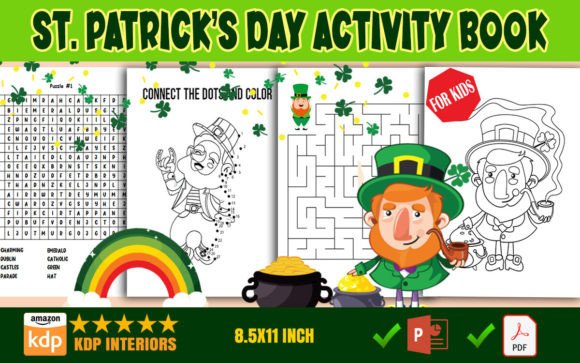 Unlock Fun & Learning: Your Ultimate St. Patrick's Day Activity Book for Kids
