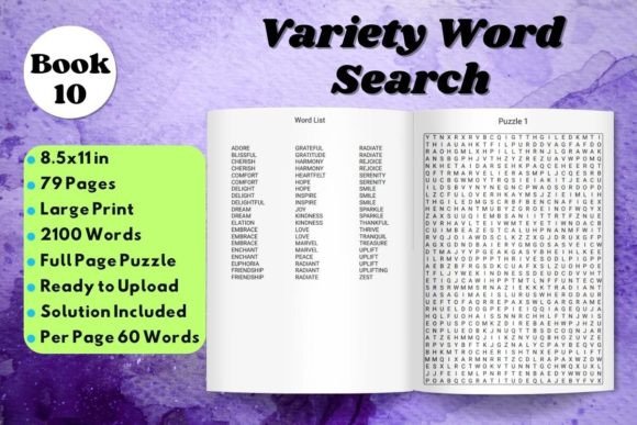 Variety Word Search Puzzle Book 10: A Strategic Asset for Content Creators and Publishers